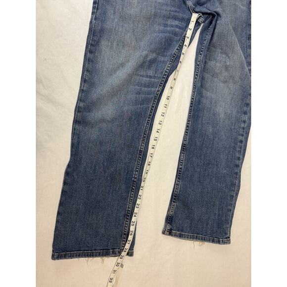 Grunge Levi's 559 Jeans Distressed 2009 Era Medium Wash Men's Size 33 * 30 - Picture 5 of 15